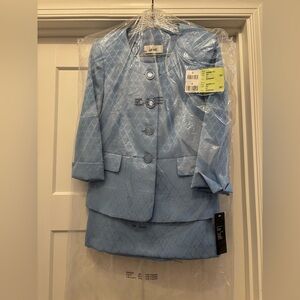 NWT LeSuit Blue Set SUIT